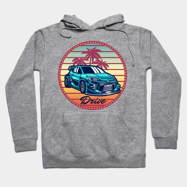 Drive Hoodie by Carmello Cove Creations